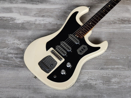 1960's Pleasant Japanese Vintage Guitar (Aged White)