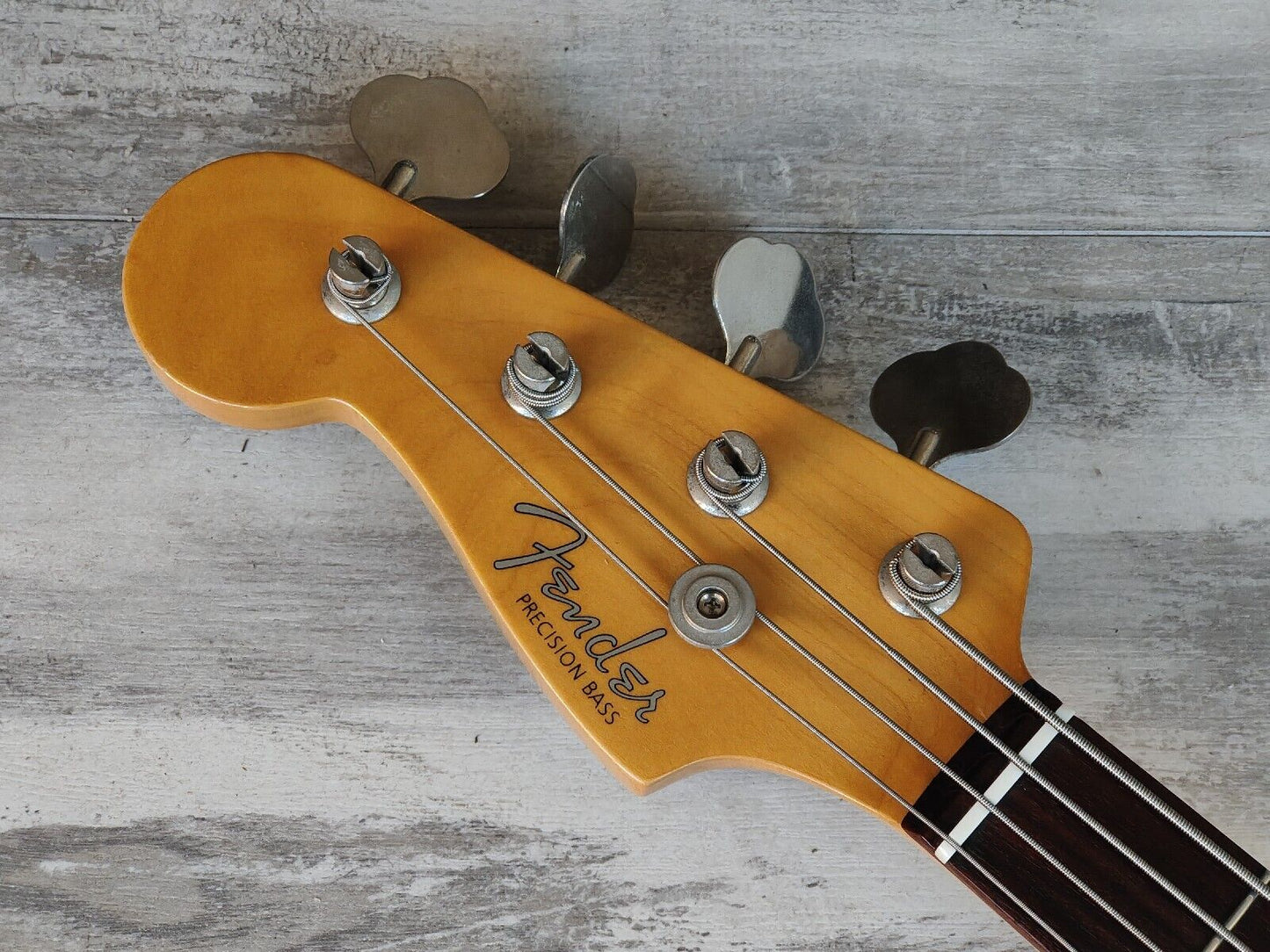 2006 Fender Japan PB62 '62 LH Left Handed Precision Bass (Old Candy Apple Red)