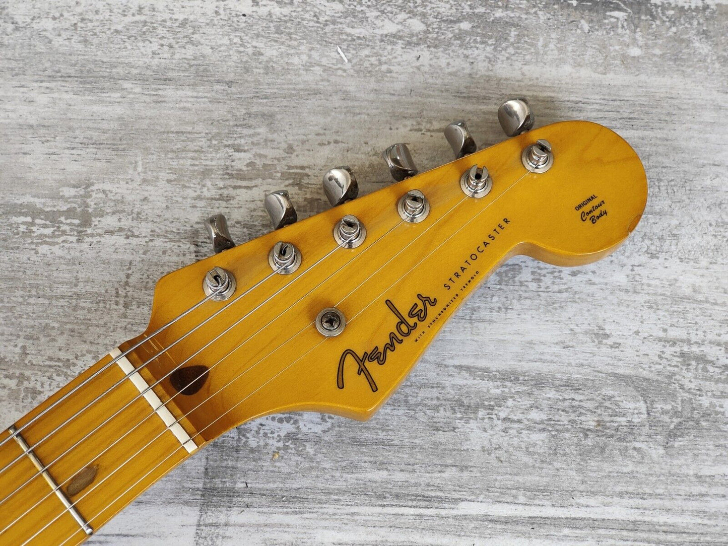 1993 Fender Japan ST54-70 '54 Reissue Stratocaster (Brown Sunburst)