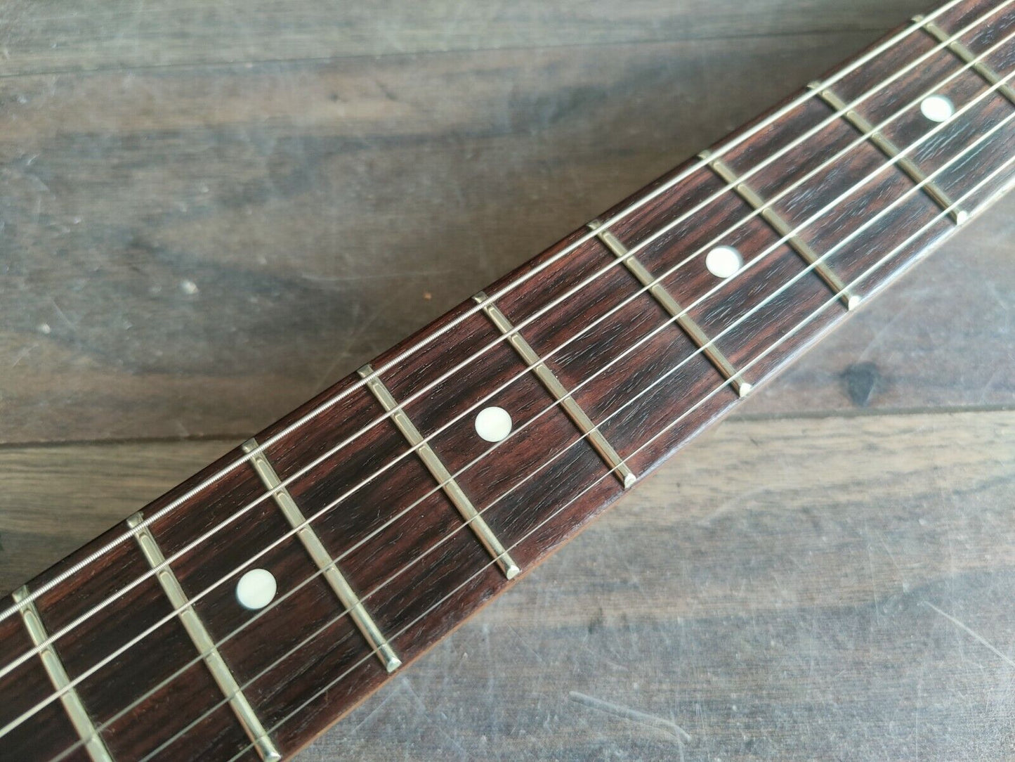 1987 Yamaha Japan Session 512 HSS Stratocaster (Candy Apple Red)