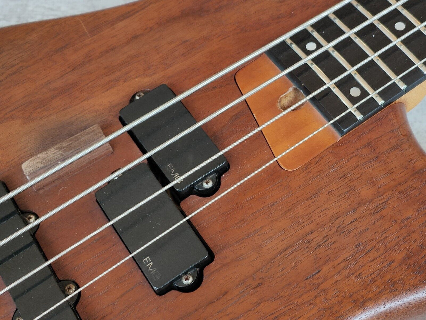 1980's P-Project (by Fernandes Japan) PUM-4 PJ Bass (Dark Brown)