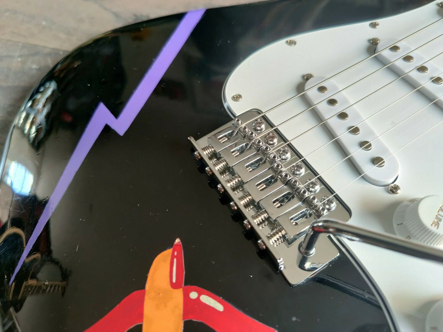 1980's Yamaha Japan SR450S Super Rock'n Roller Stratocaster (Black)