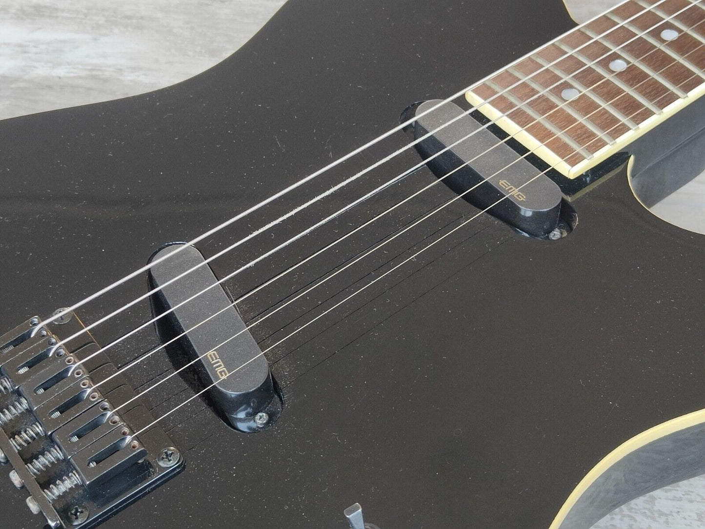 1989 Fernandes Japan TEJ-70 Contemporary Telecaster w/EMG's (Black)