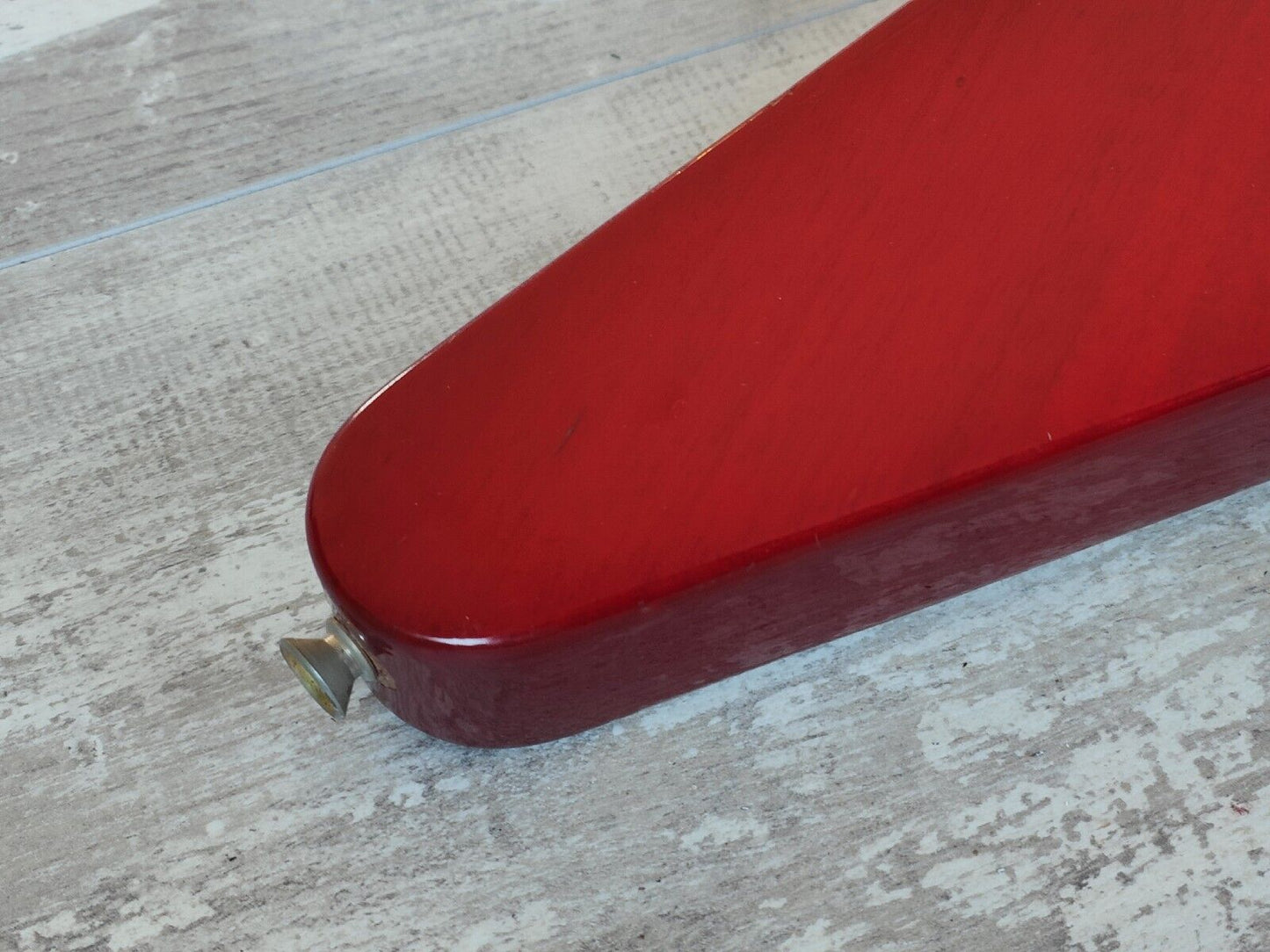 1988 Greco Japan FVB-75 Flying V Bass (Cherry Red)