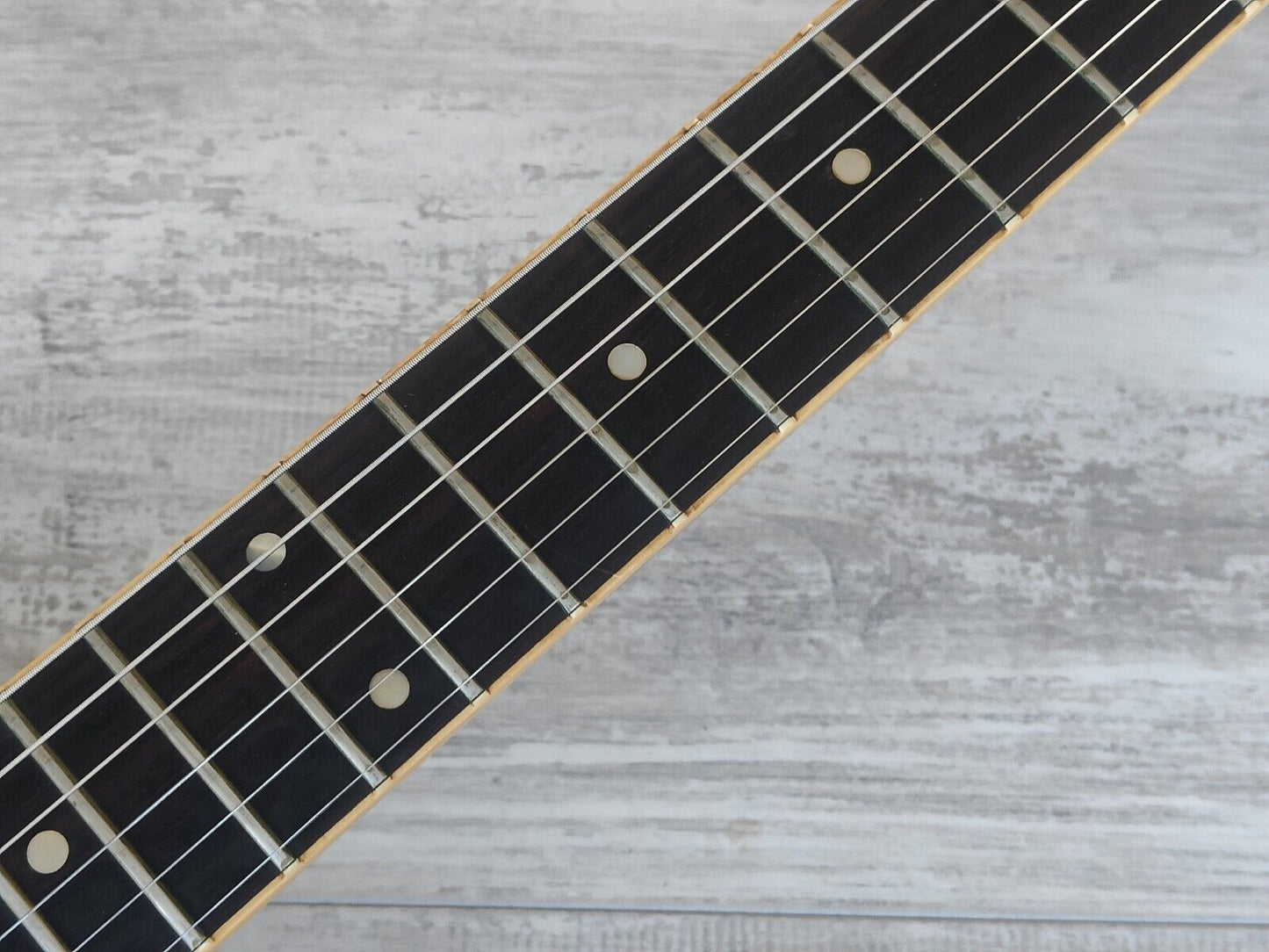 1977 Greco Japan MR-800 "Mick Ralphs" Double Cutaway (Black)