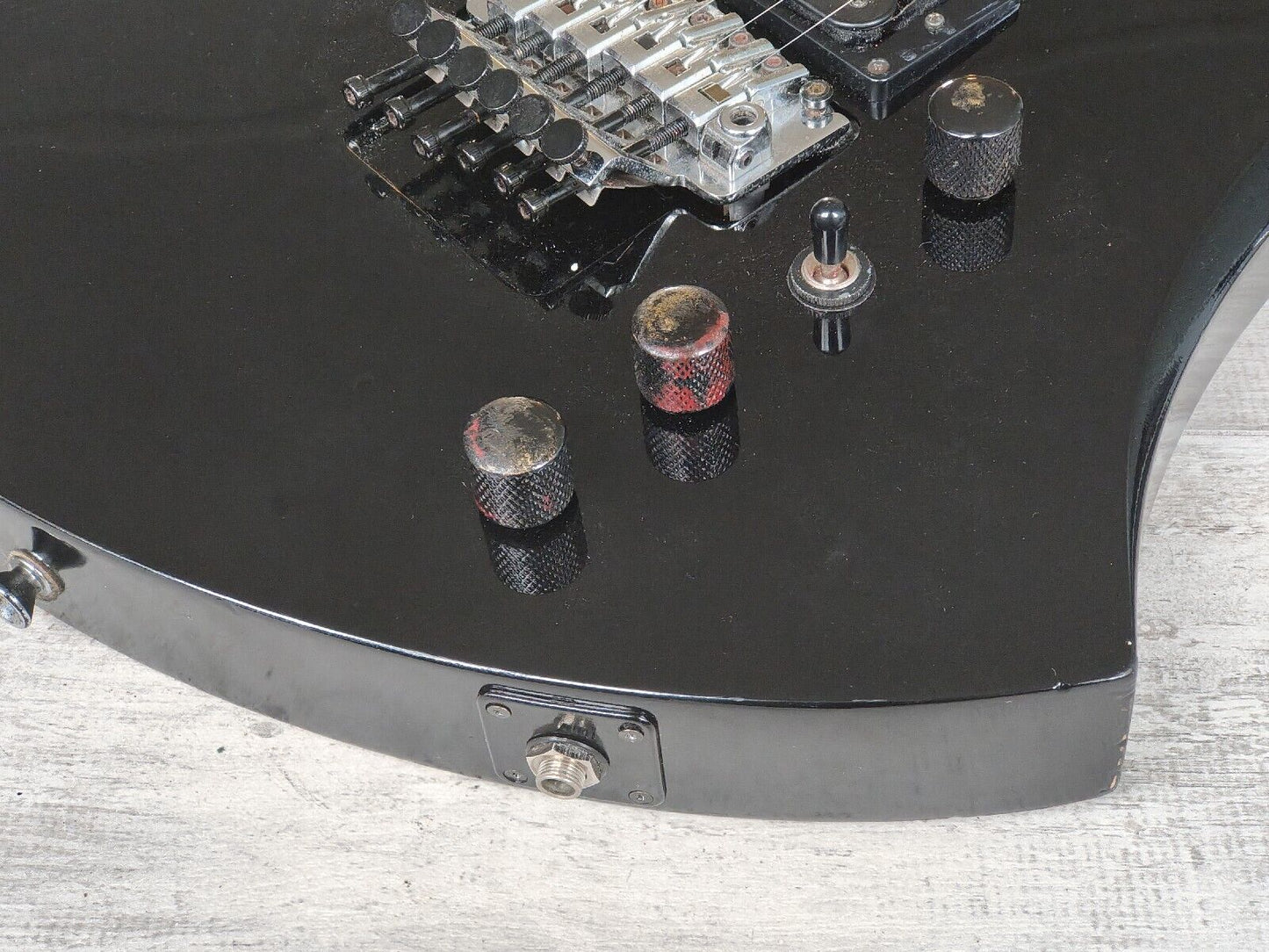 1989 BC Rich NJ Series RMG-OF Mockingbird (Black)