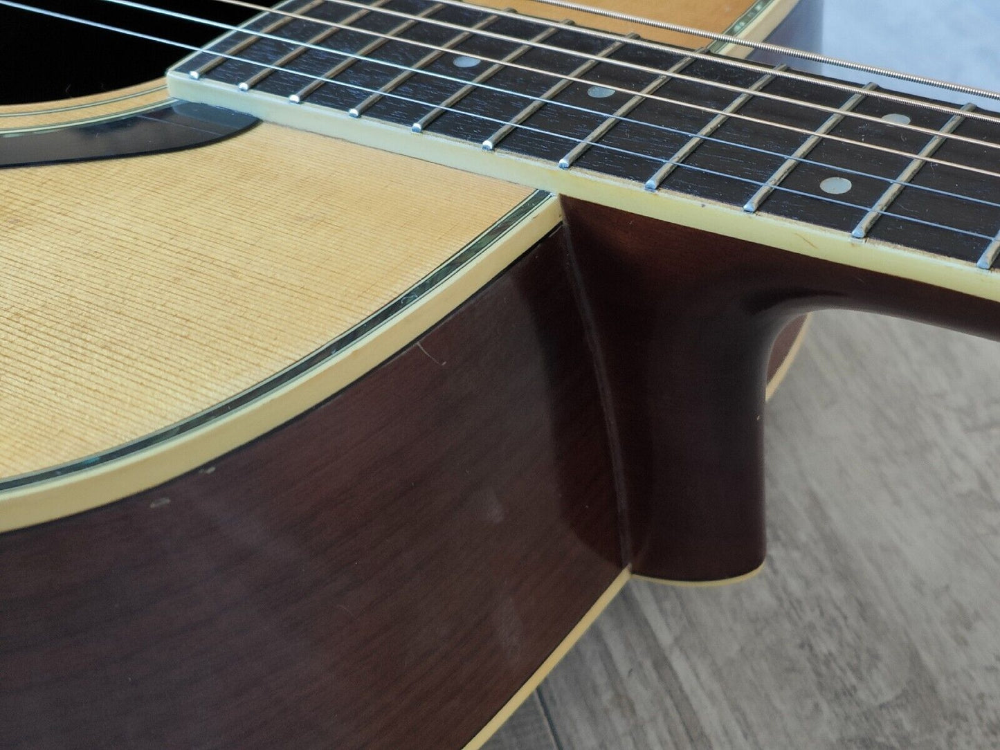 1980's Yamaha FG-300D Japanese Vintage Acoustic Dreadnought Guitar (Natural)