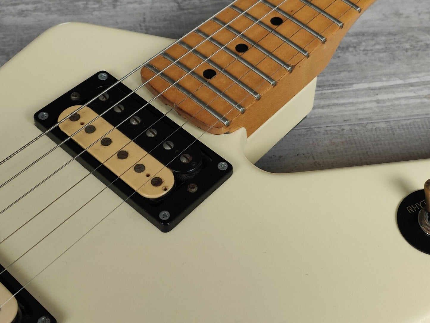 1984 ESP Japan Random Star Akira Takasaki Style Electric Guitar (White)