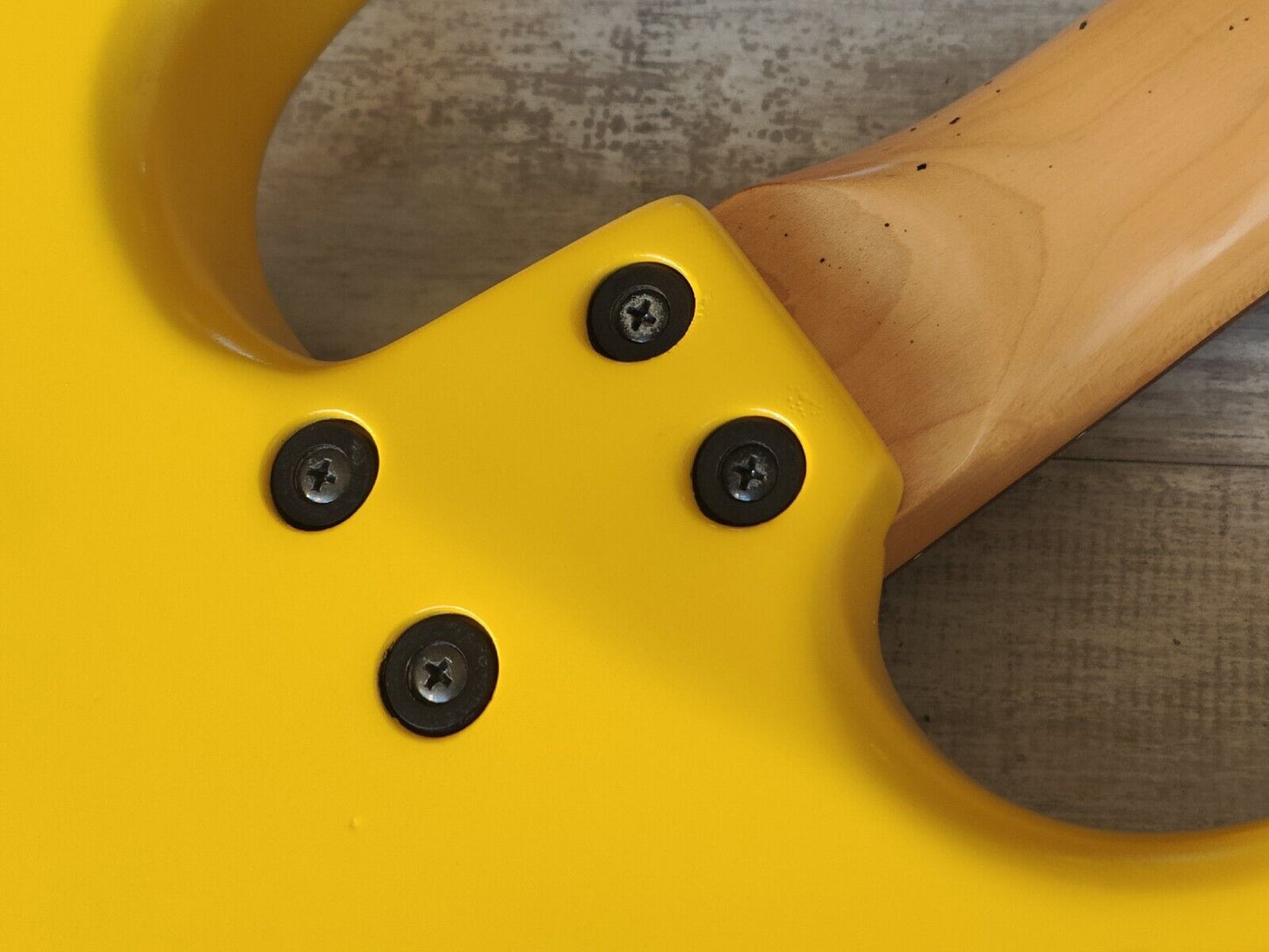 1990's Fernandes Japan FST-75S Stratocaster w/Sustainer (Refinished Yellow)