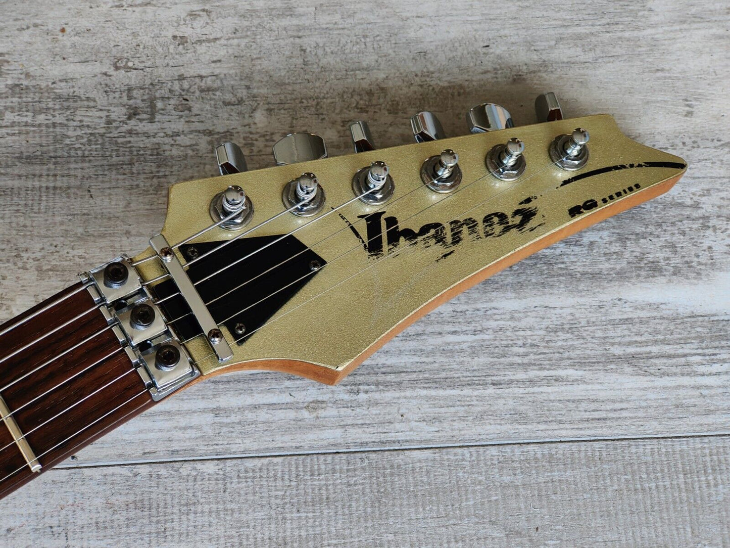 1999 Ibanez Japan RG450AH RG Series HSH Superstrat (Zinc Silver)