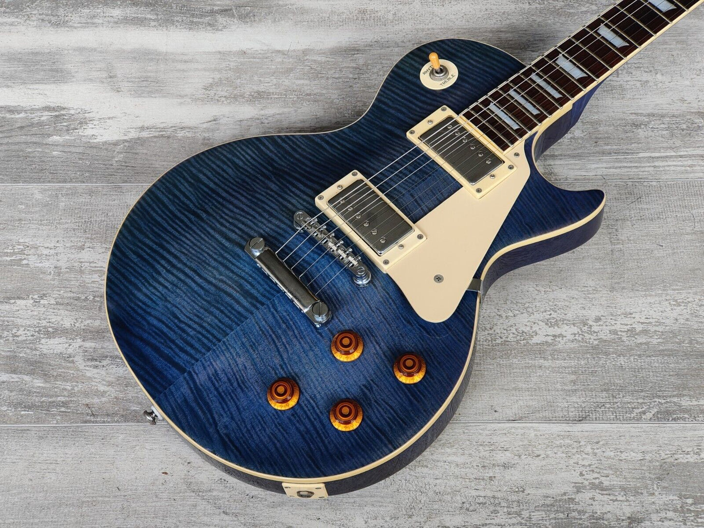 2014 Tokai ALS Series Love Rock Les Paul Standard (Transparent Blue)