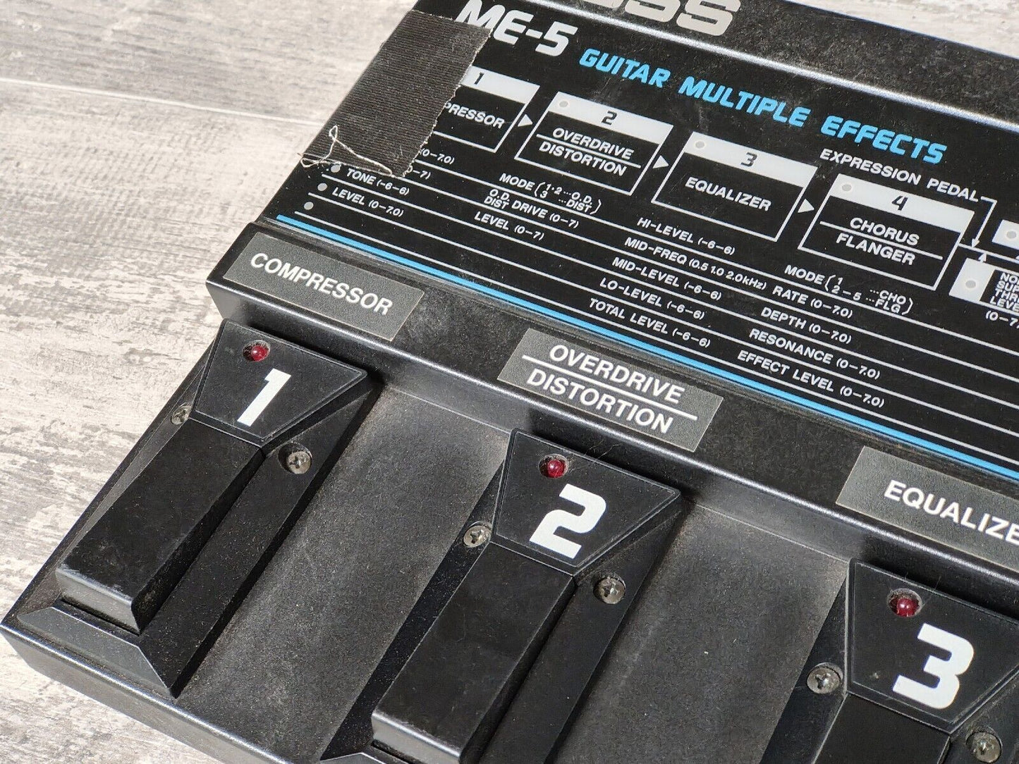 Boss ME-5 Vintage Multi Effects Pedal
