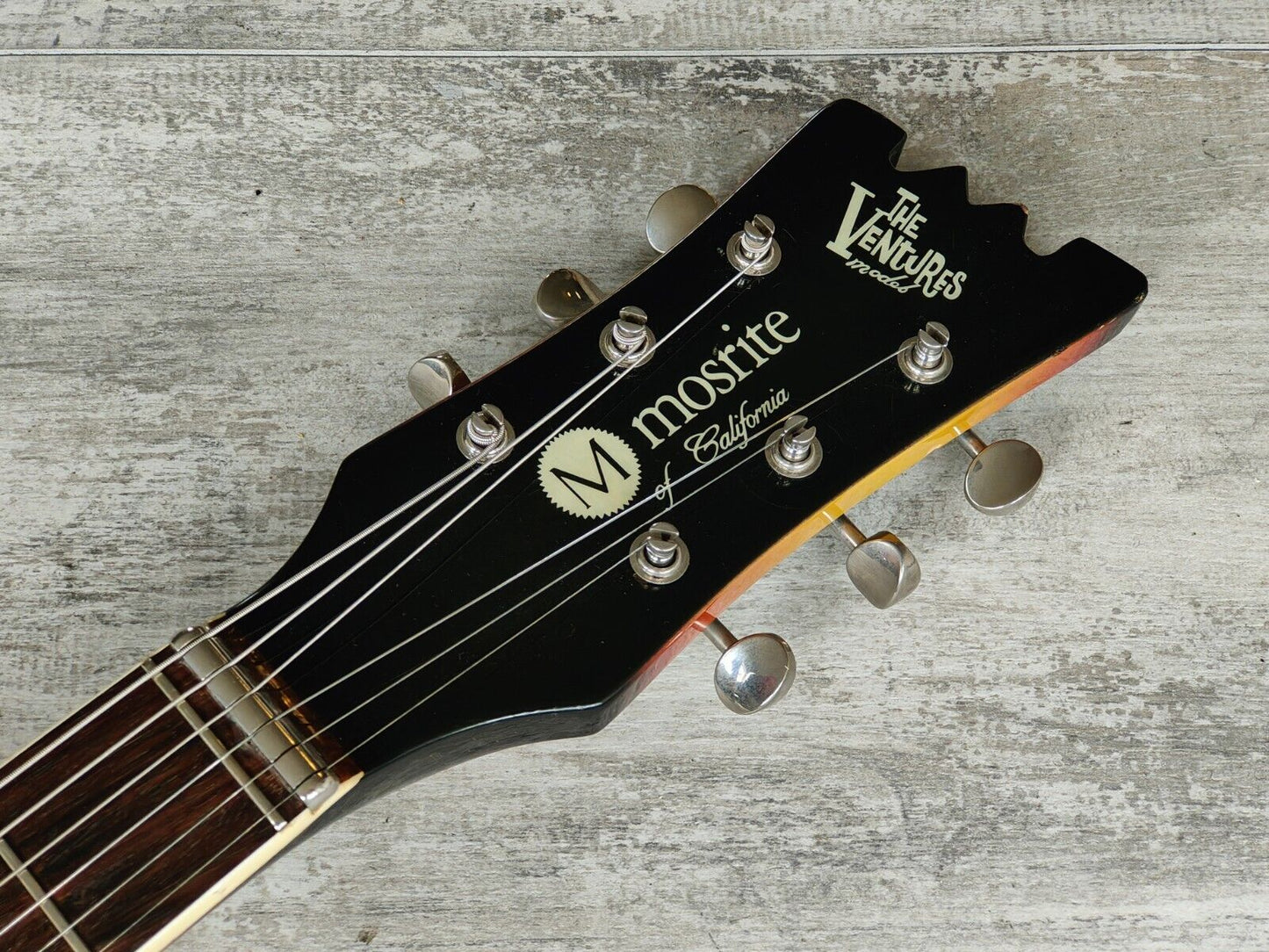 2000's Mosrite "1963" Reissue Ventures Model w/Moseley Tremolo (Sunburst)