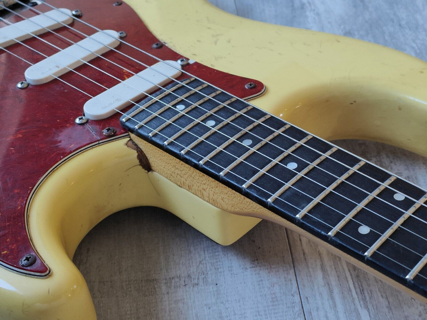 1990 Fernandes Japan FST-100 The Function Stratocaster w/Evans Pickups (White)