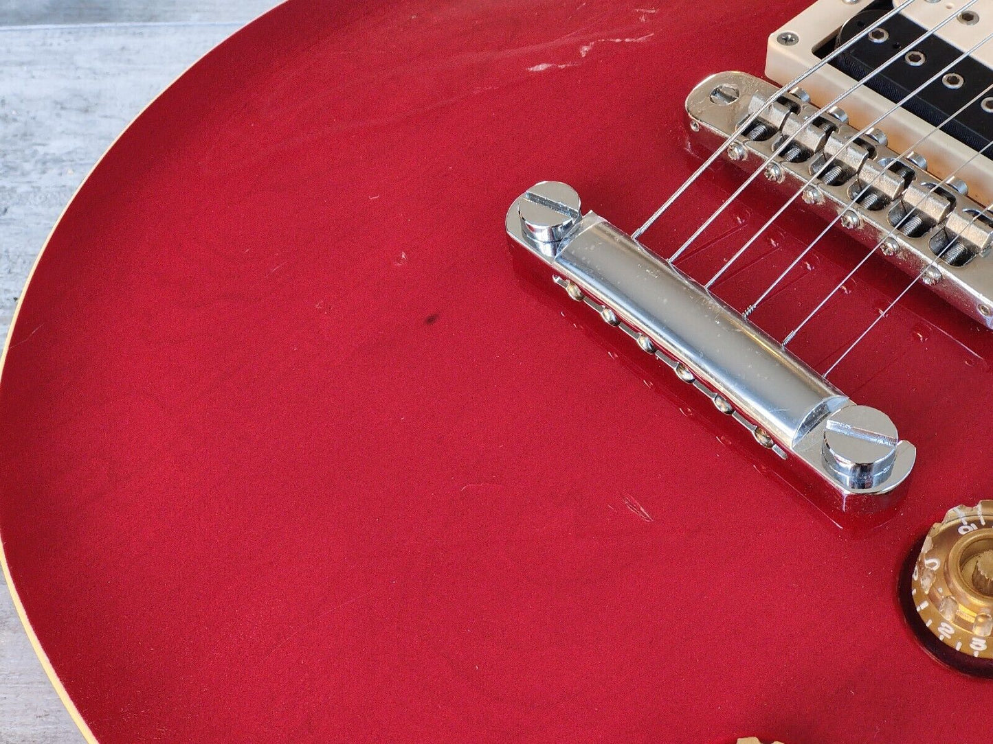 1981 Aria Pro II (Matsumoku) PE-R60 Single Cutaway (Red)