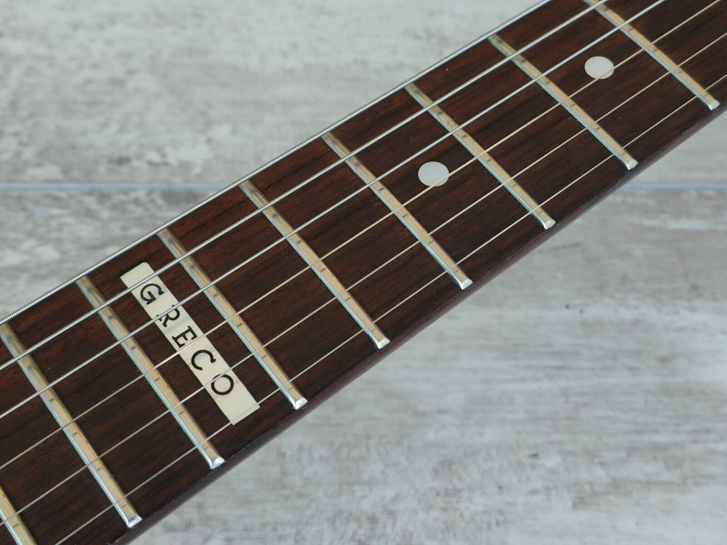 1997 Greco Japan GV-90MH Neckthrough Flying V (Cherry Red)