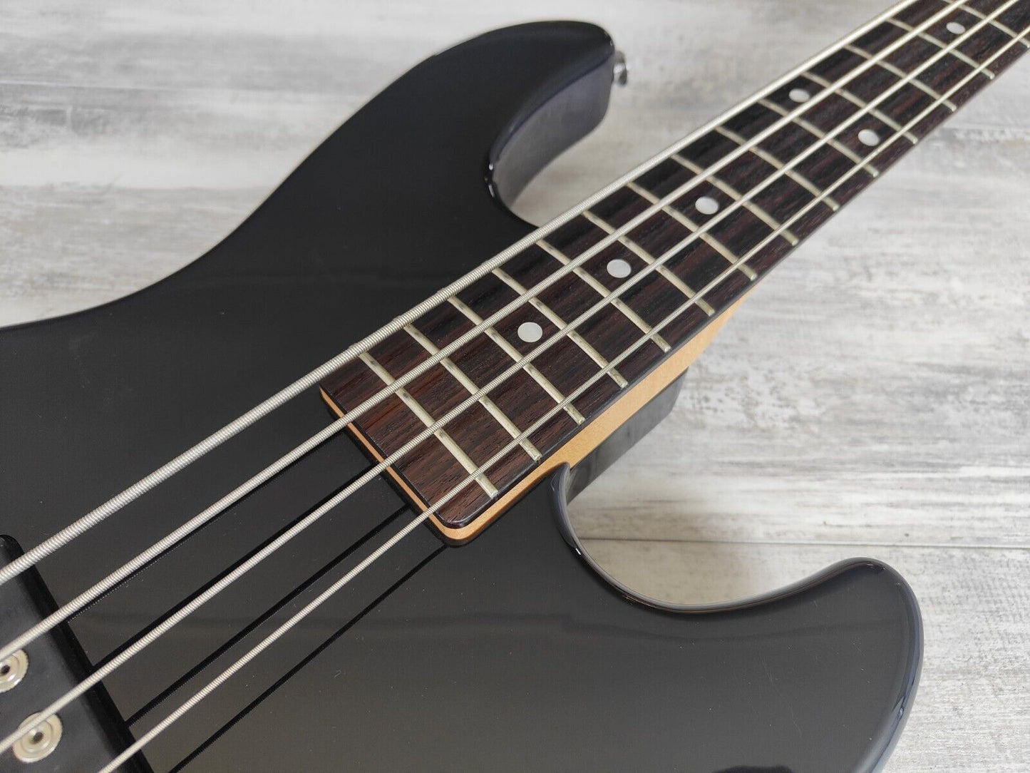 1996 G&L Japan L-2000 Tribute Custom "Slim Neck" Bass (Black)