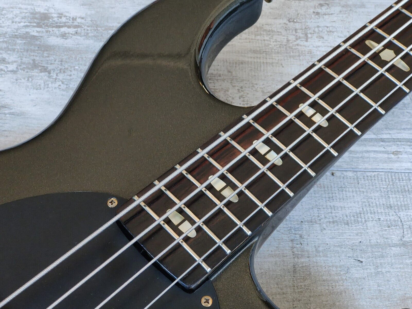 1985 Yamaha Japan BB3000 Neckthrough Broad Bass (Black)