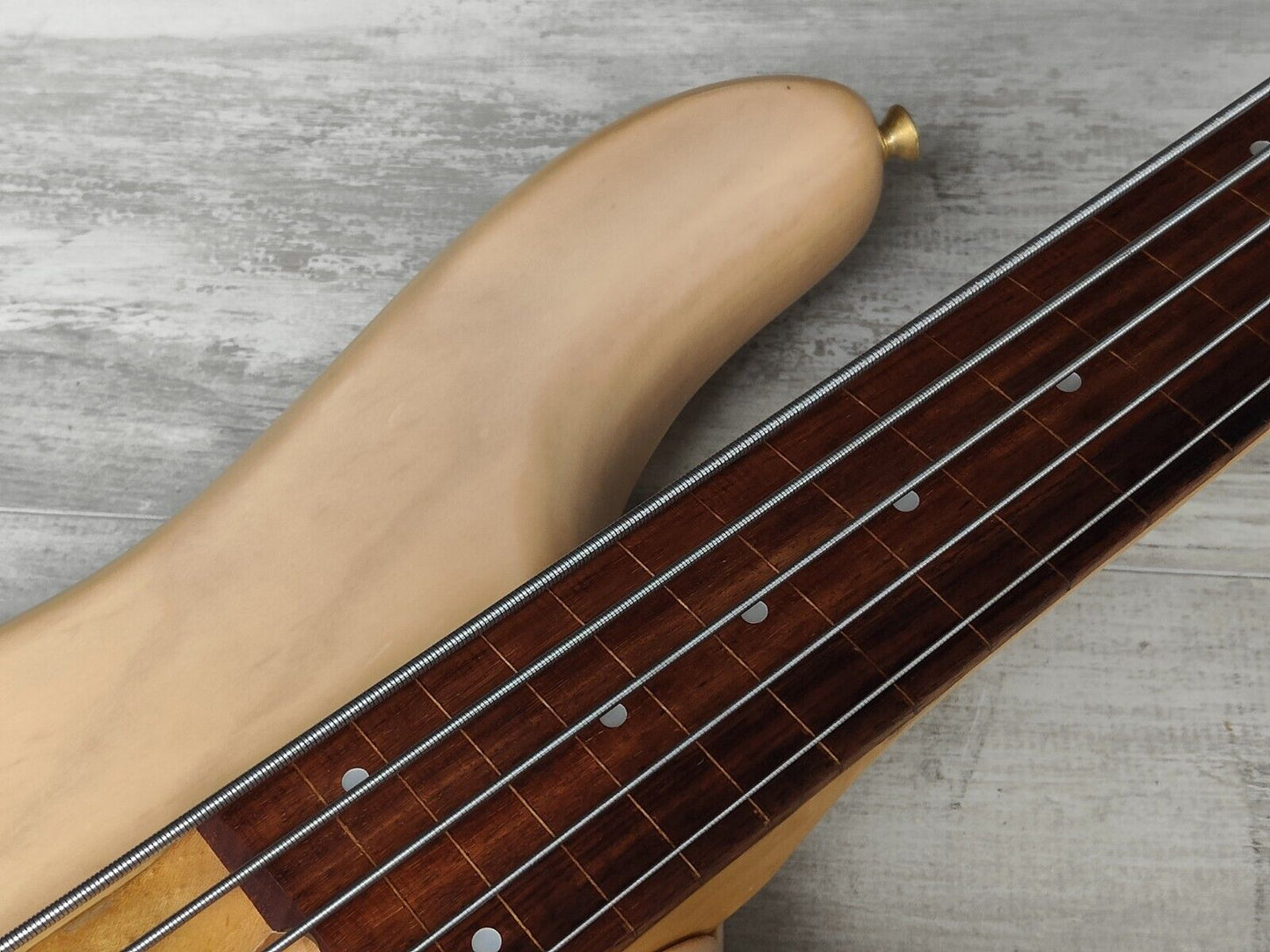 1994 Fernandes Japan FRB-125B Fretless 5-String Bass (Natural)