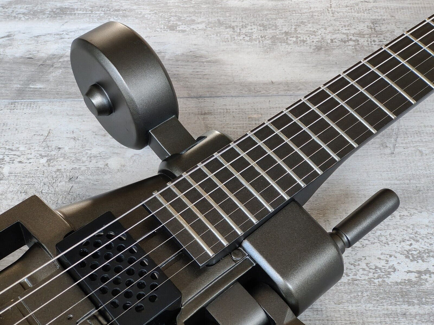 Gundam (by ESP Japan) EFSF Beam Raygun Guitar (Grey)