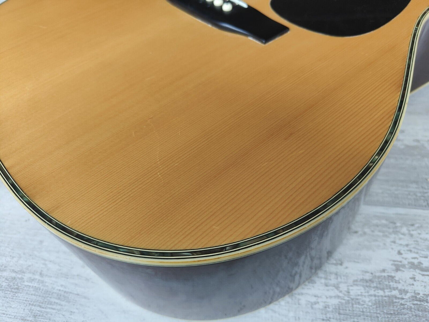 1980's Morris Japan W-40 Acoustic Guitar (Natural)