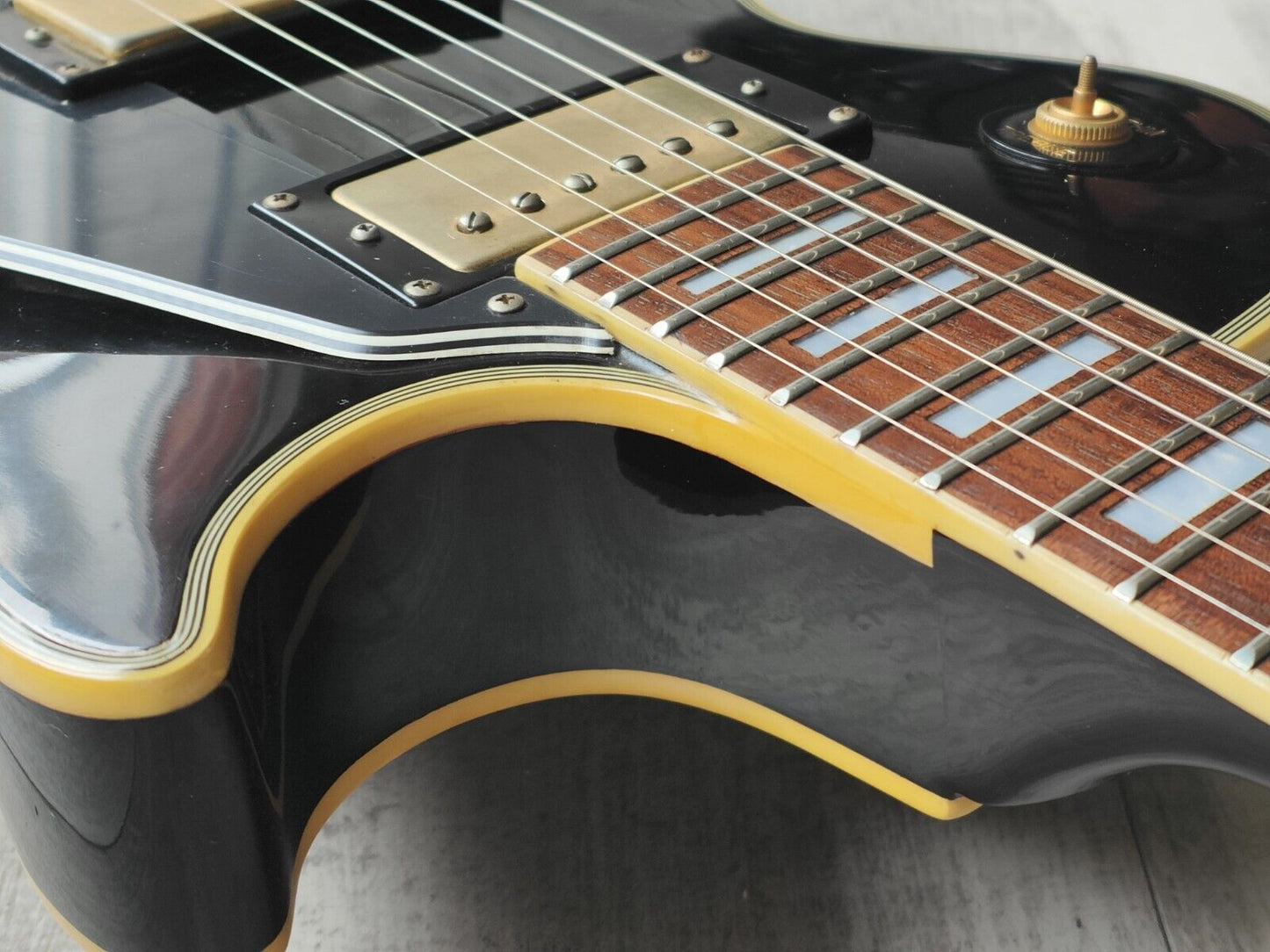 1998 Epiphone by Gibson (Korea) Les Paul Custom (Black)