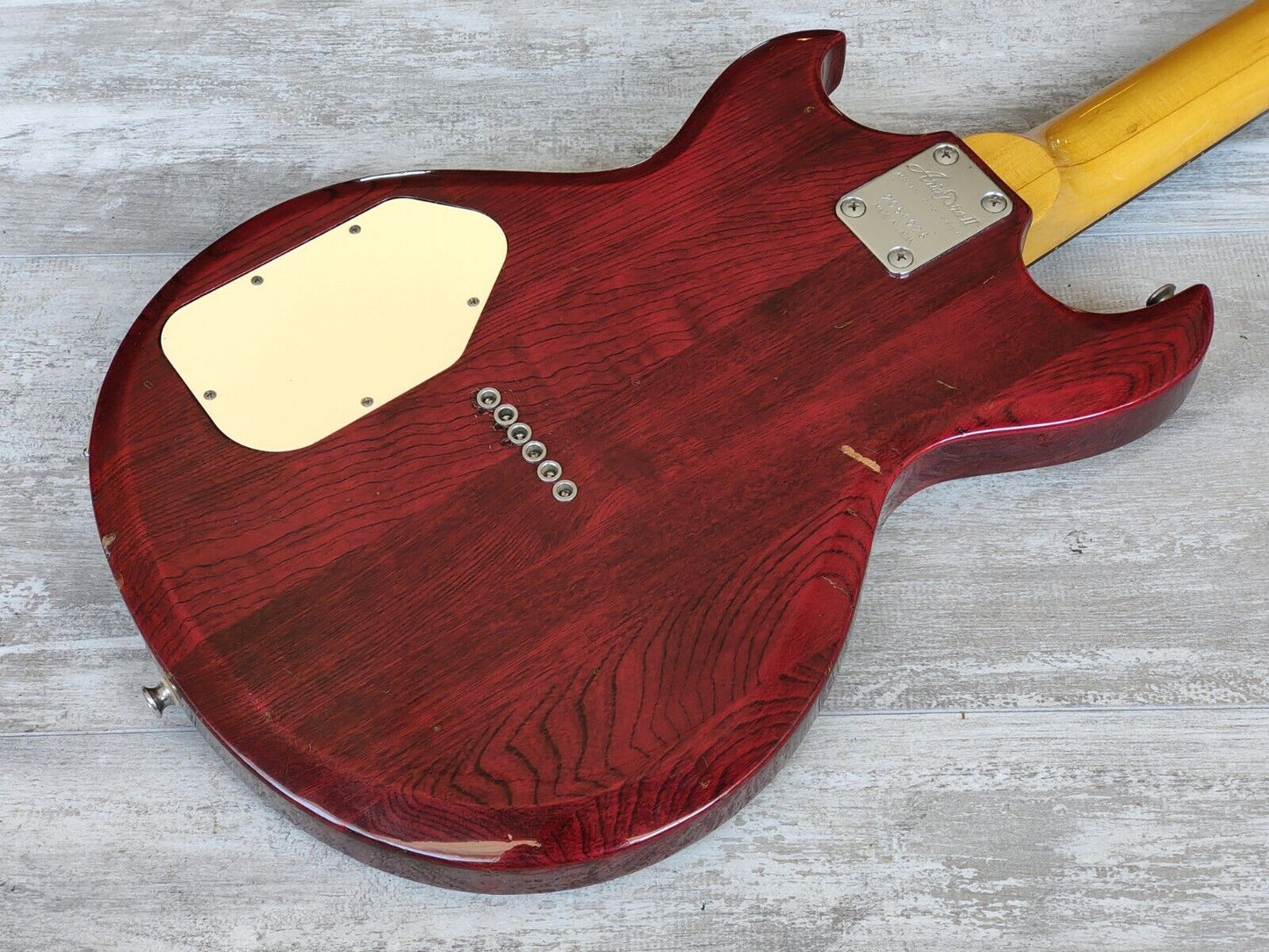 1982 Aria Pro II Japan CS-350 Cardinal Double Cutaway (Red)