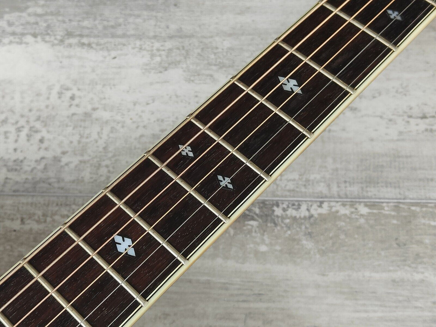 1980's Morris Japan W-40 Acoustic Guitar (Natural) W/Case