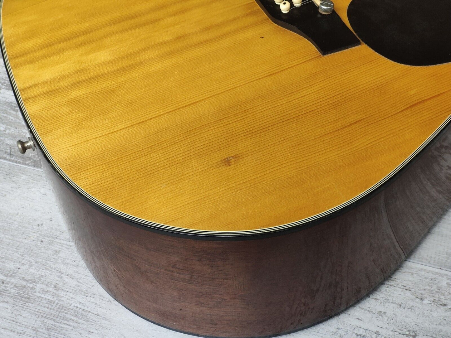 1970's Unknown Japanese Vintage 12-String Acoustic Guitar (Natural)