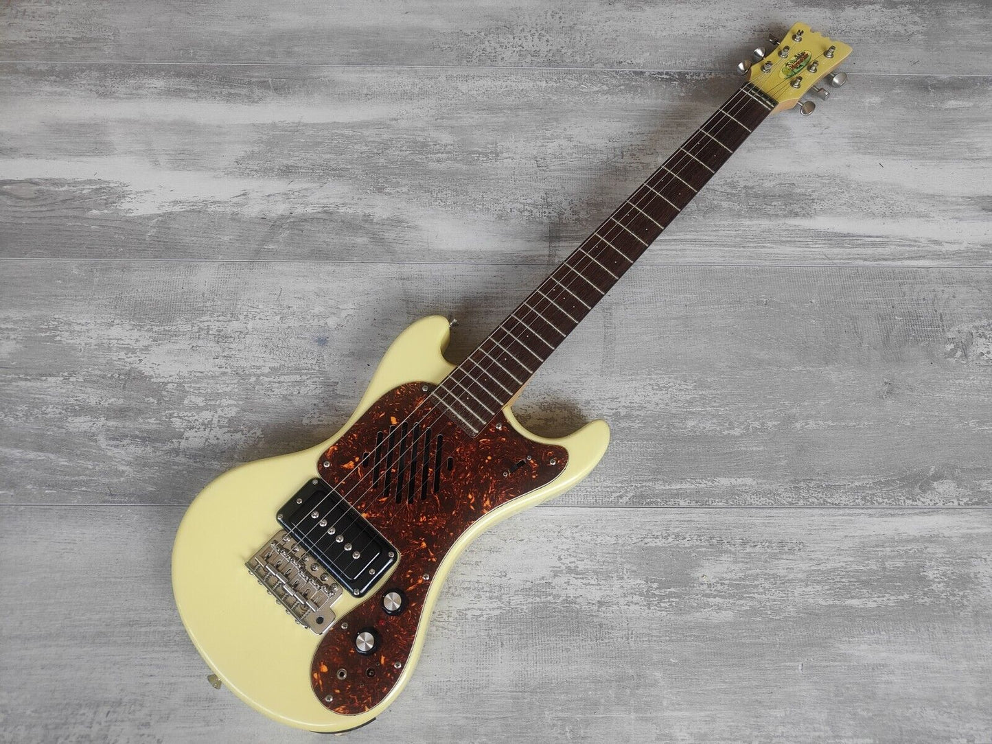 Marine Rider Mini Mosrite Travel Guitar (Made in Japan)