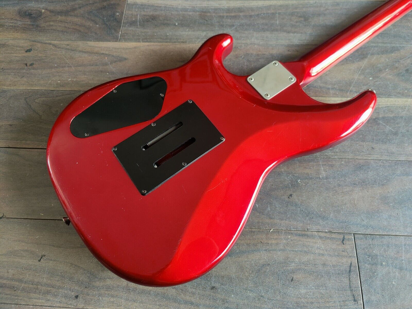 1987 Yamaha Japan Session 512 HSS Stratocaster (Candy Apple Red)