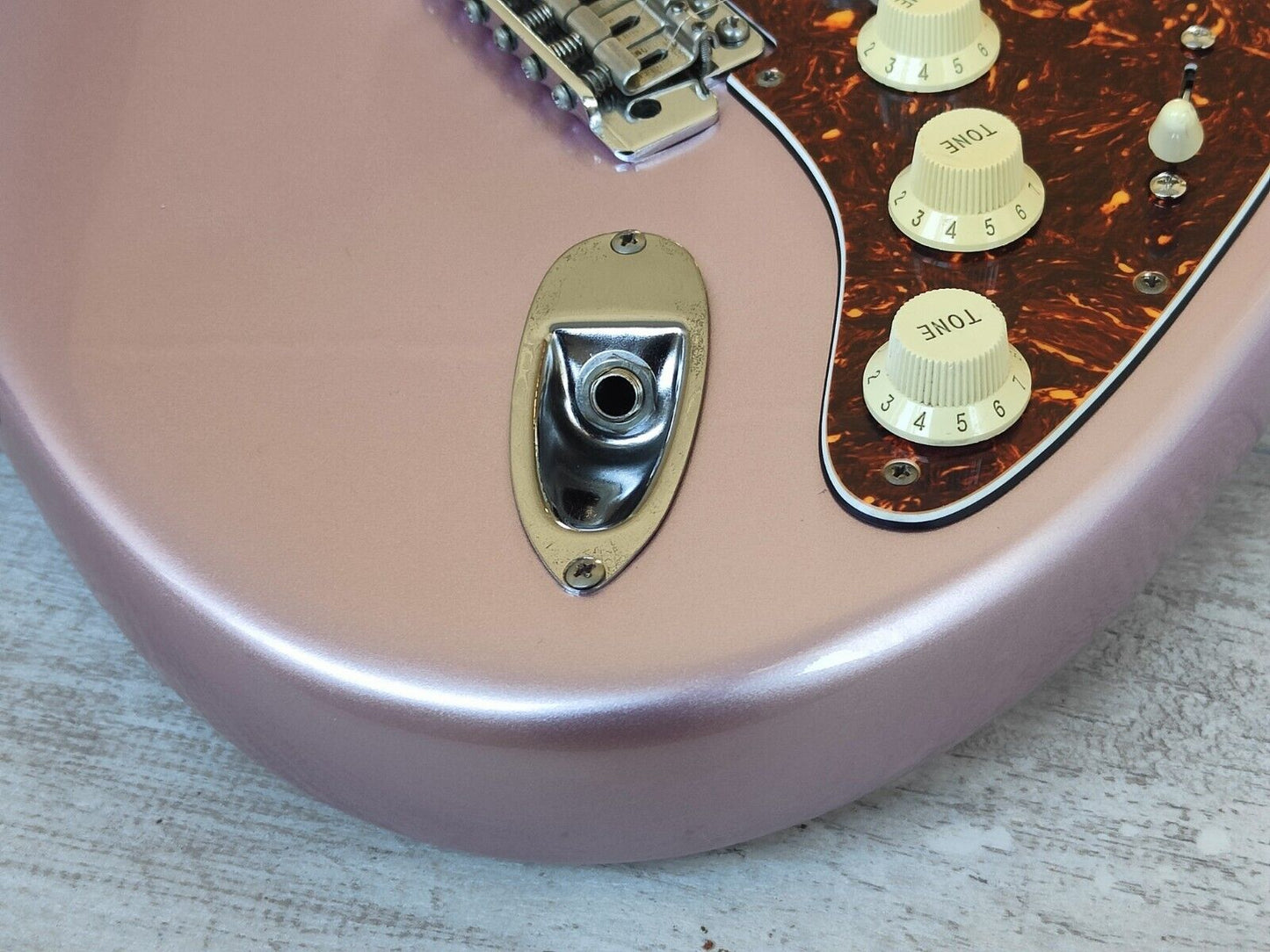 1991 Fender Japan ST62-770LS '62 Stratocaster w/Lace Sensors (Burgundy Mist)