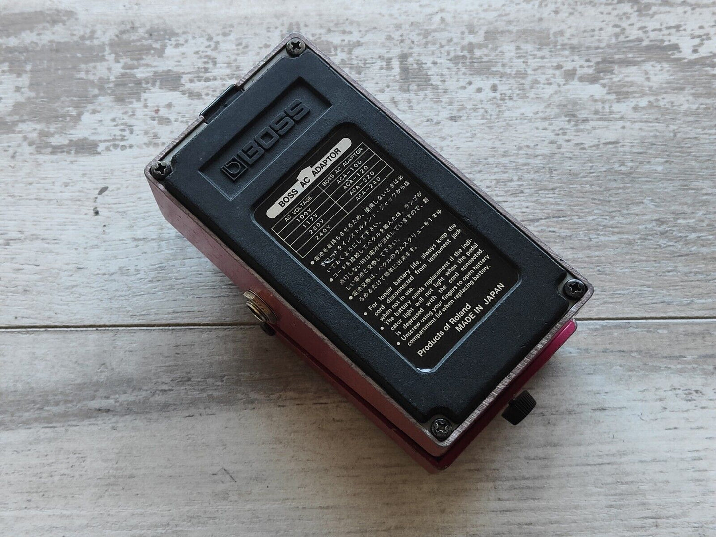 1983 Boss Japan DM-2 Vintage Analog Delay Pedal