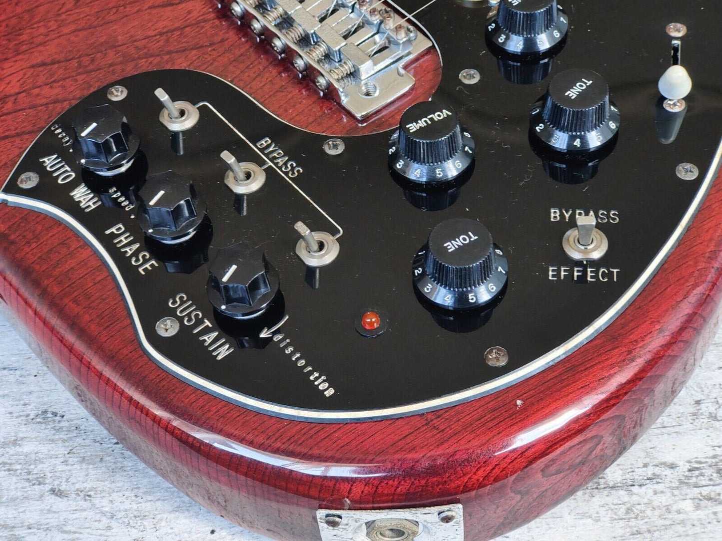 1978 Fresher Japan FS-682 Protean Series Stratocaster w/Onboard Effects (Red)