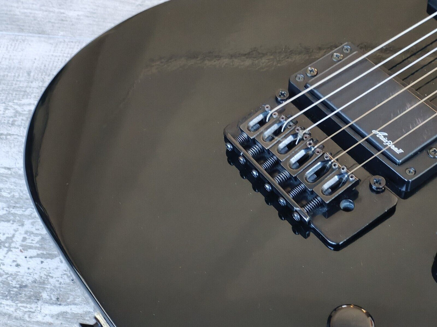 1988 Aria Pro II XR Series XR-ST-2 Dinky Style Superstrat (Black)