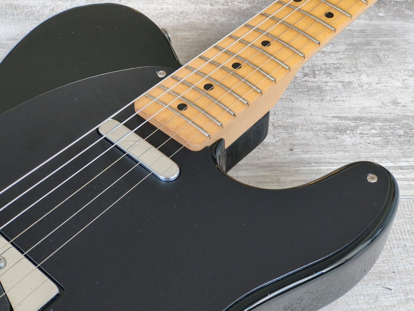 1993 Squier Japan Silver Series Telecaster Standard (Black)