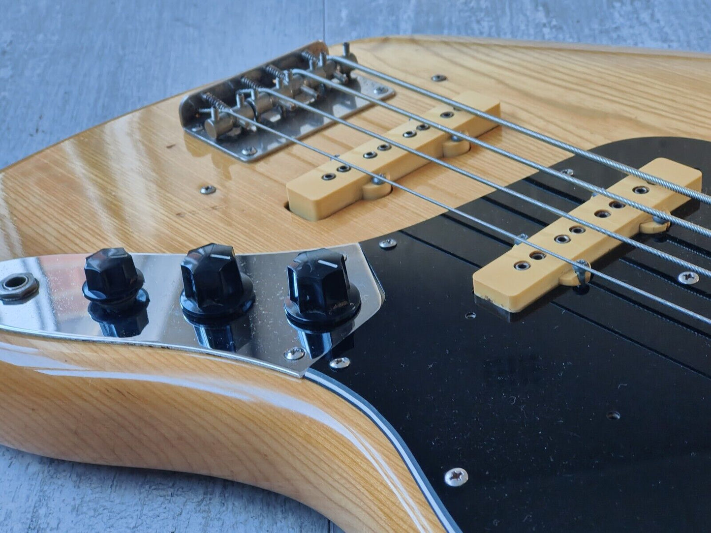 1978 Aria Pro II JB-700D 70's Precise Jazz Bass w/Dimarzio Pickups (Natural)