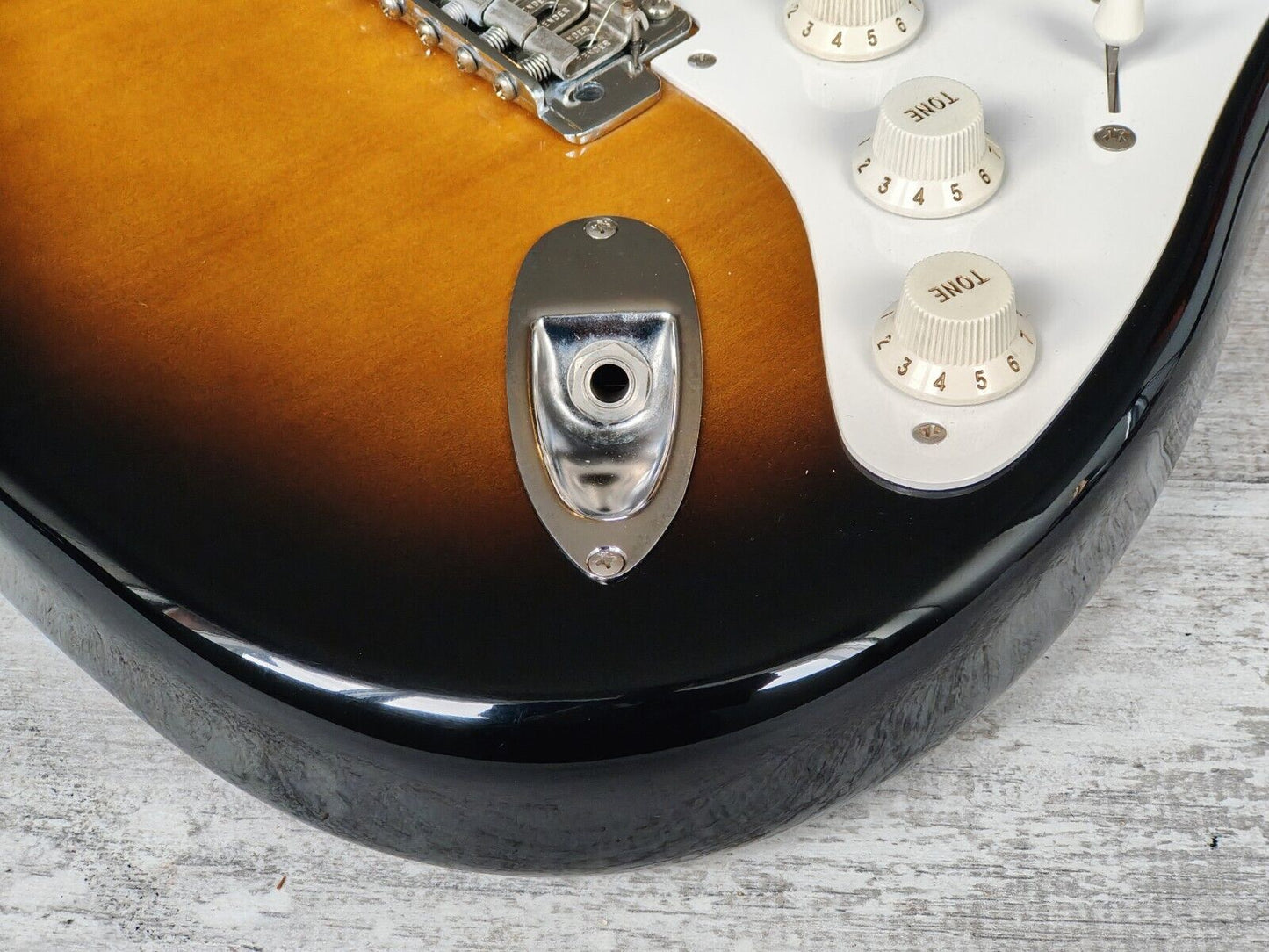 1987 Fender Japan ST54 '54 Reissue Stratocaster w/Soft V Neck (Brown Sunburst)