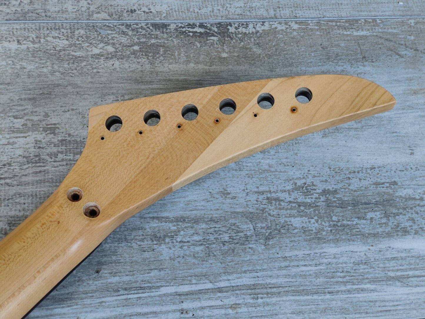 1990's Kramer Japan (by Tokai) LH Left Handed NOS Superstrat Body/Neck (Aqua)