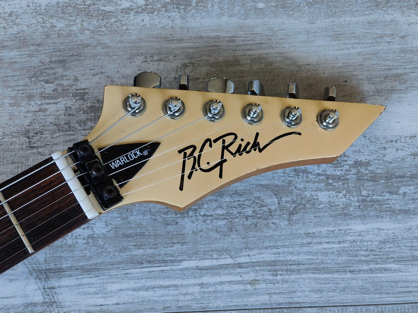 1980's BC Rich Japan NJ Series Warlock w/Floyd Rose (Refinished Green)