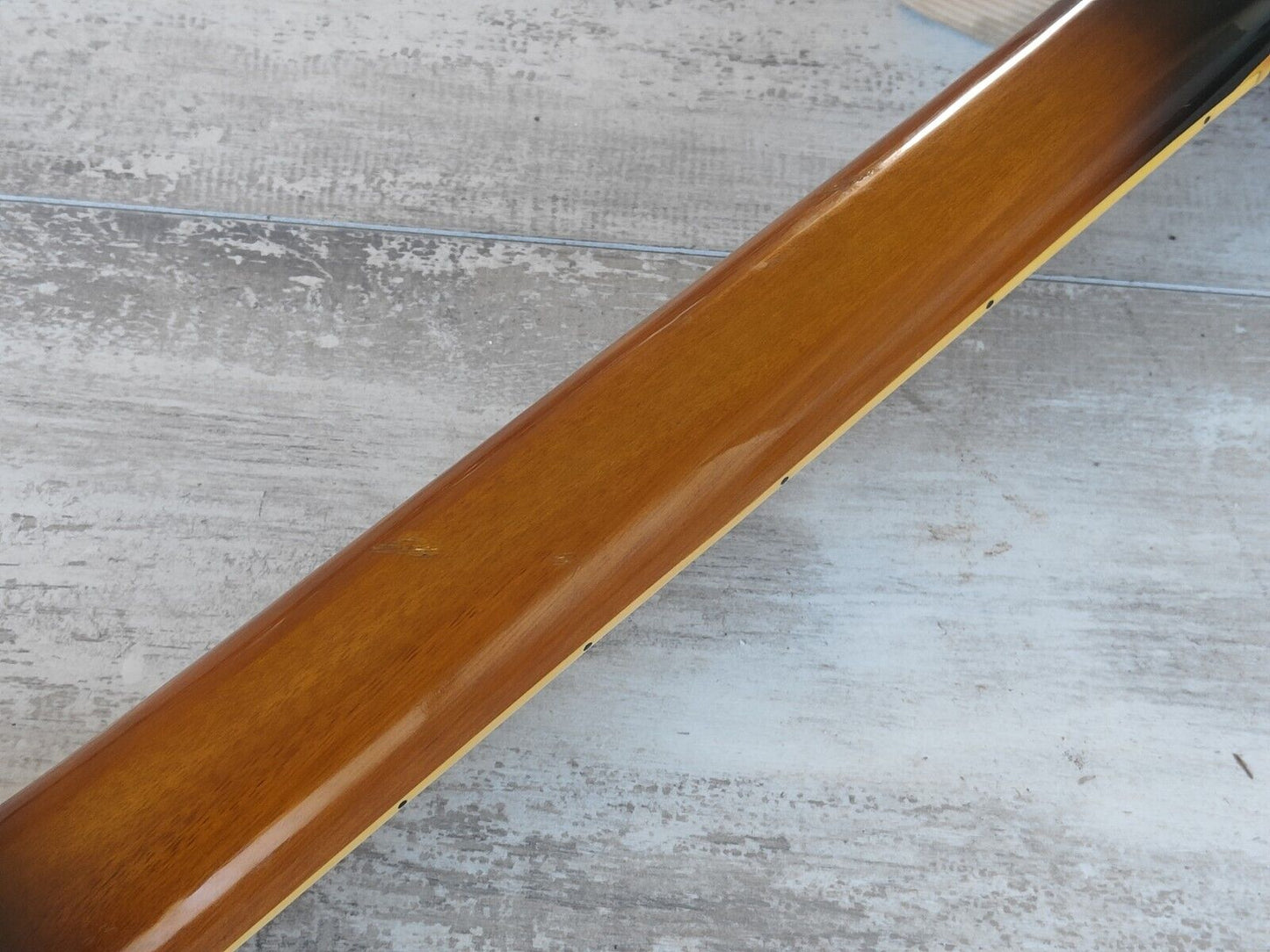 1976 Aria Pro II Japan Les Paul Custom (Transparent Red Top Refinish)