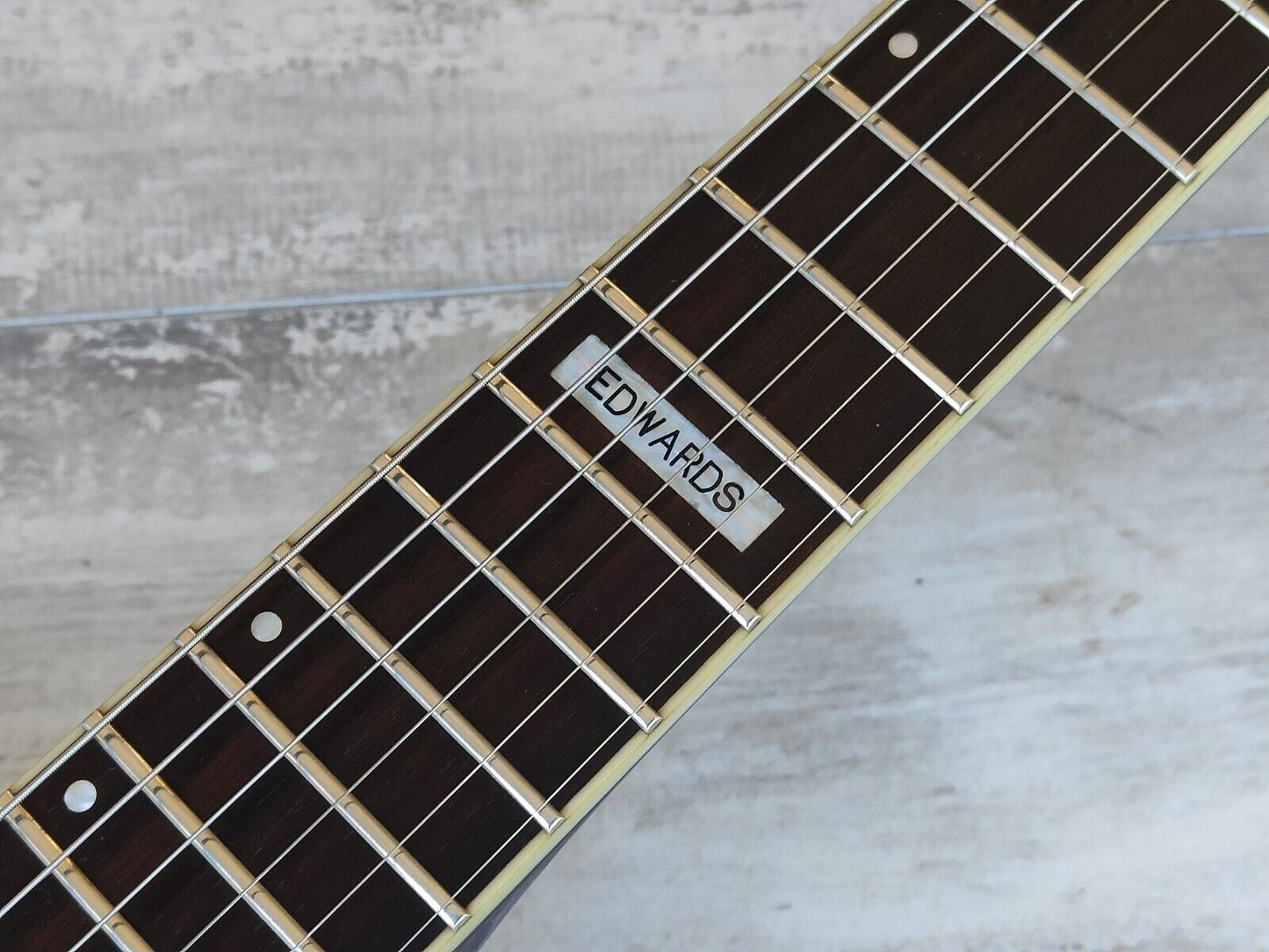 1990's Edwards Japan (by ESP) E-C-98V Flying V w/EMG's (Purple)