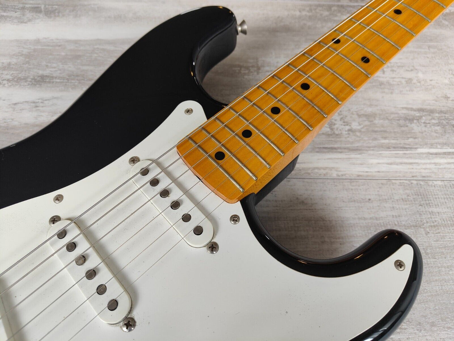 2004 Fender Japan ST57-58US '57 Reissue Stratocaster w/USA Pickups (Black)