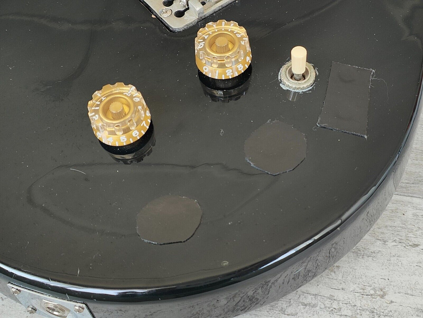 1981 Aria Pro II Japan CS-400 Cardinal Double Cutaway (Black)