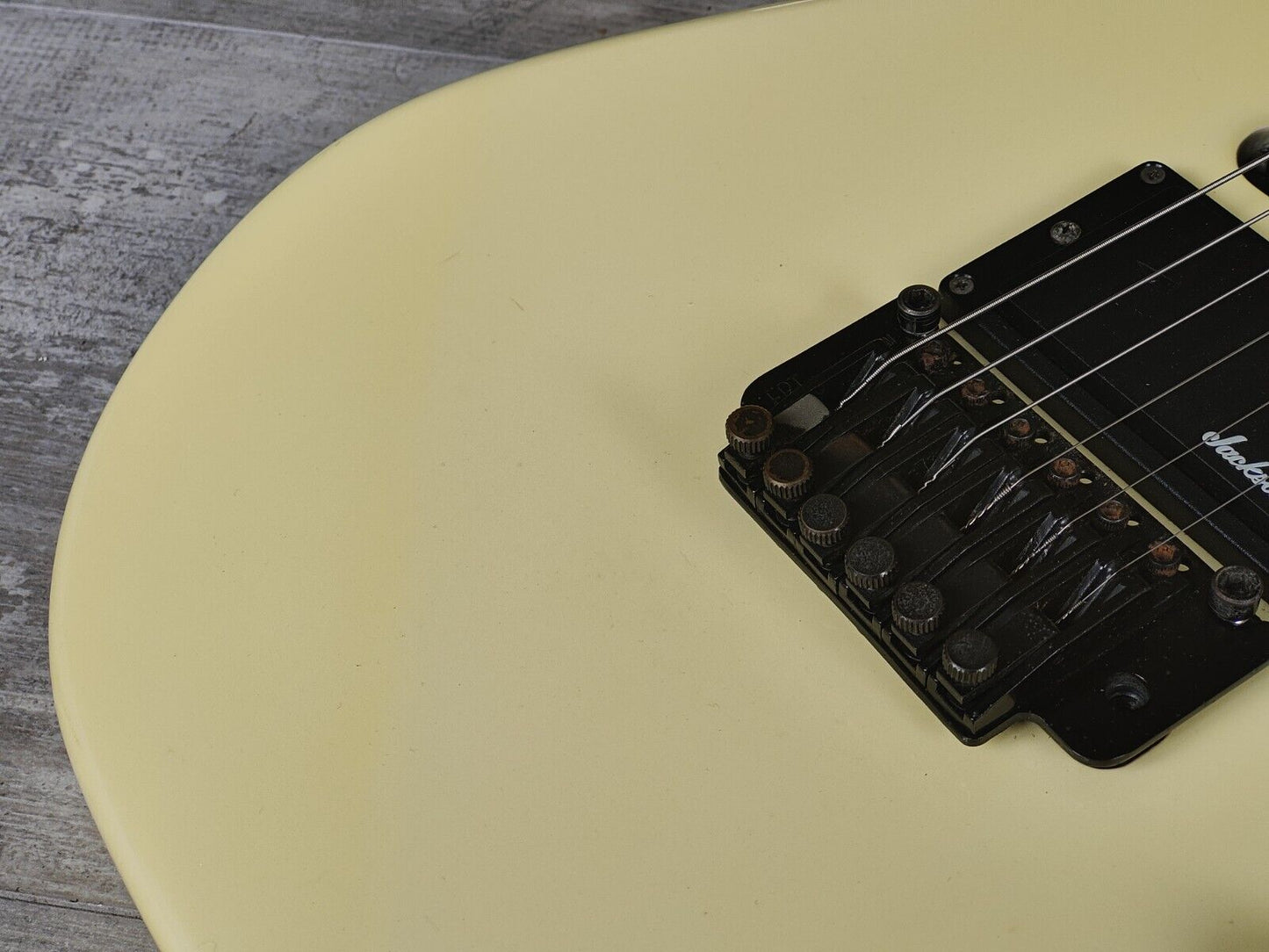 1989 Charvel Japan Model HSH Superstrat (Aged White)
