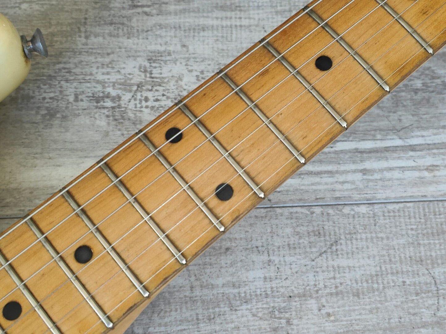 1977 Tokai Japan ST-50 '58 Reissue Springy Sound Stratocaster (Vintage White)