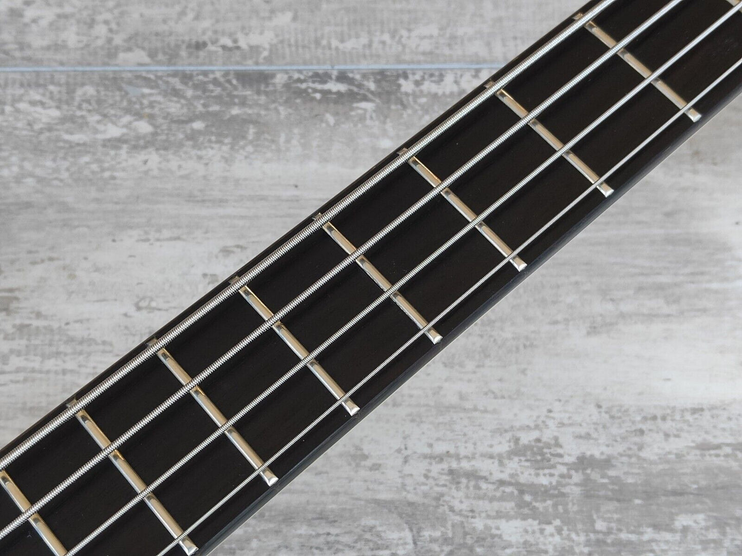 1986 Greco Japan F-100P Headless Vintage Bass w/Steinberger System (White)