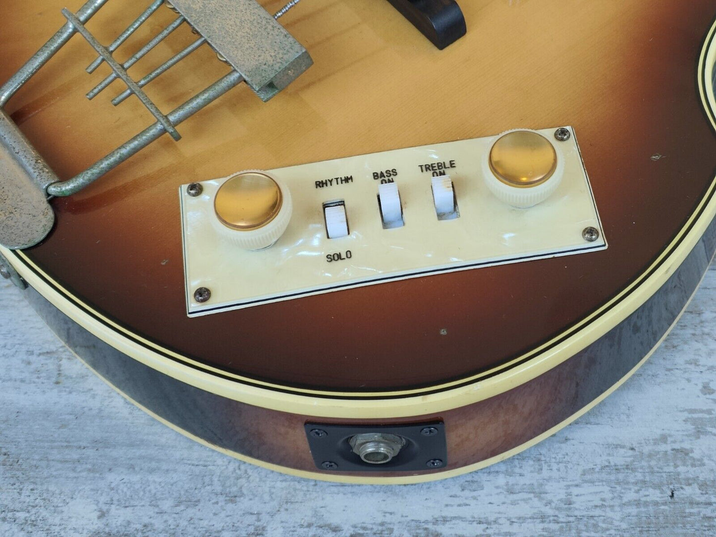 1982 Greco VB-50 Violin Beatle Bass (Brown Sunburst)