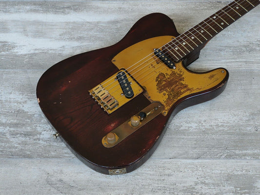 1980's Moon PGM Japan Custom Order Telecaster (Burgandy Walnut)