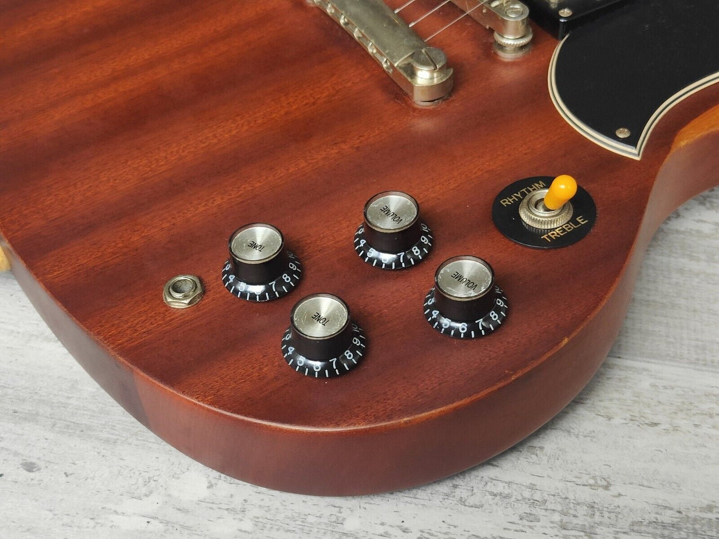 2014 Epiphone SG Double Cutaway (Worn Brown)